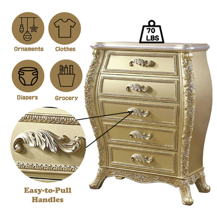 ACME Cabriole Chest - BD01467  3