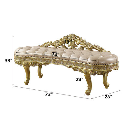 ACME Cabriole Bench - BD01468  2