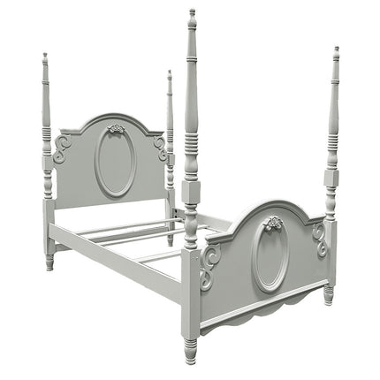 ACME Flora TWIN BED W/POSTER - BD02204T  2