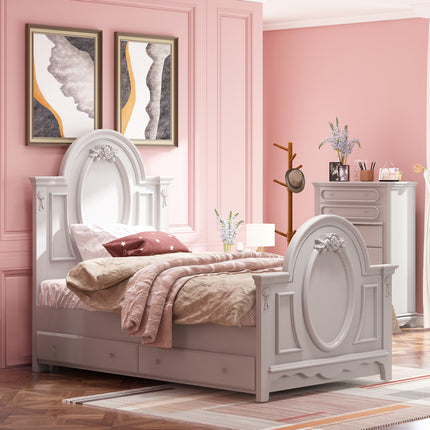 ACME Flora TWIN BED - BD02210T  4