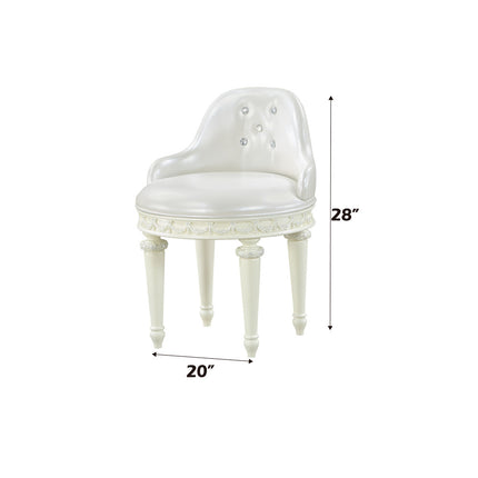ACME Dorothy VANITY CHAIR W/SWIVEL - BD02272  4