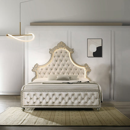 ACME Lucienne Eastern King Bed - BD02334EK  2