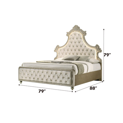 ACME Lucienne Eastern King Bed - BD02334EK  4