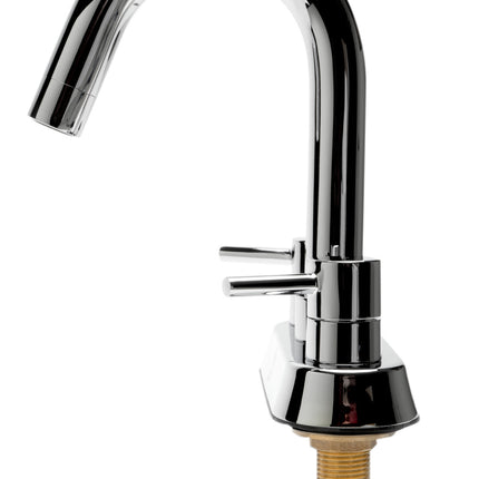 ALFI brand AB1400-PC Polished Chrome Two-Handle 4'' Centerset Bathroom Faucet