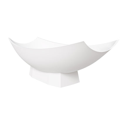 ALFI Brand AB9992 White Matte 71" Solid Surface Resin Free Standing Hammock Style Bathtub Alfi Brand