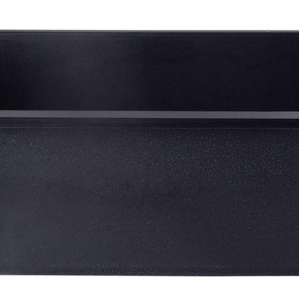 ALFI brand AB2420UM-BLA Black 24" Undermount Single Bowl Granite Composite Kitchen Sink Alfi Brand