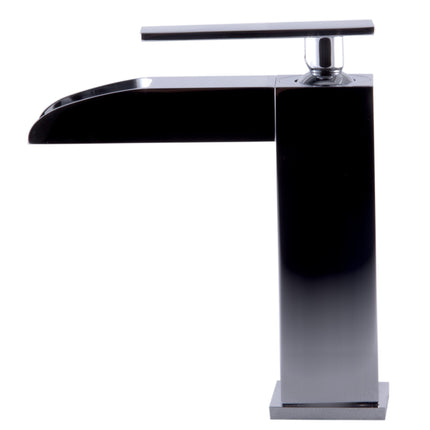 ALFI brand AB1598-PC Polished Chrome Single Hole Waterfall Bathroom Faucet Alfi Brand