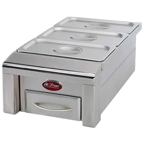 Cal Flame Drop-In Food Warmer - BBQ07888P