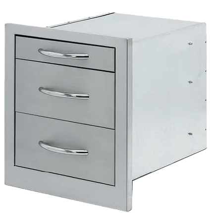 Cal Flame 18-Inch Triple Access Drawer - BBQ08866