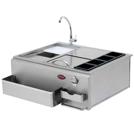 Cal Flame 30-Inch Built-In Bar Center With Sink - BBQ07902