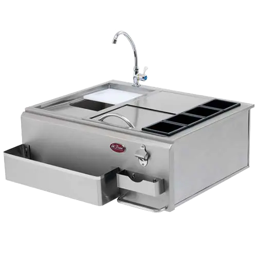 Cal Flame 30-Inch Built-In Bar Center With Sink - BBQ07902