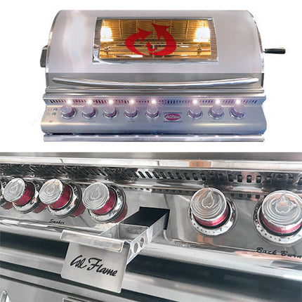 CalFlame BBQ18875CP BBQ Built In Grills Convection 5 BURNER - Propane Gas Cal Flame