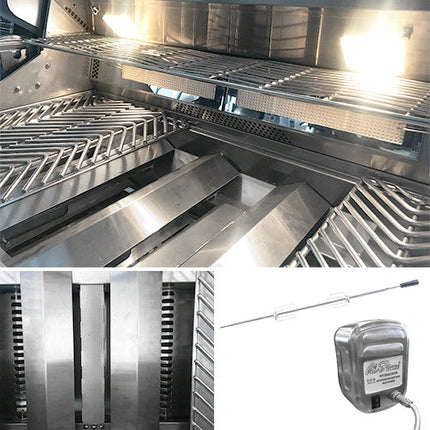 CalFlame BBQ18875CP BBQ Built In Grills Convection 5 BURNER - Propane Gas Cal Flame