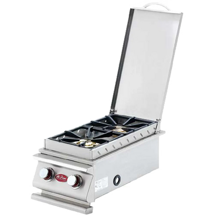 Cal Flame Deluxe Double Built-in Side Burner - BBQ19899P Cal Flame