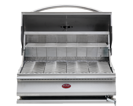 Cal Flame G Series BBQ Built In Charcoal  Grilll- LP  BBQ18G870