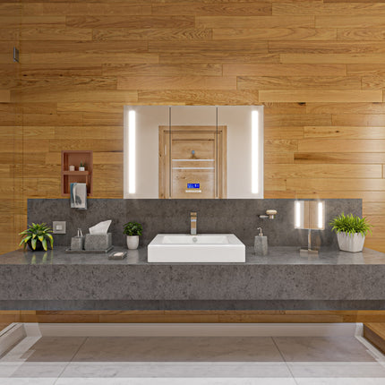 ALFI brand AB1229-PC Polished Chrome Square Single Lever Bathroom Faucet ALFI brand