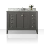 Sapphire Gray | Brushed Nickel Hardware