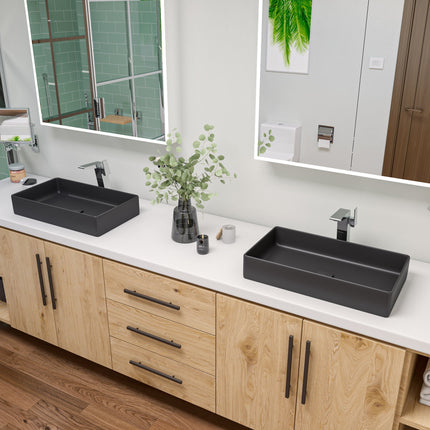 ALFI brand AB1475-PC Polished Chrome Single Hole Tall Bathroom Faucet Alfi Brand