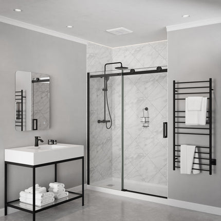 Daisy Series 80 CFM Ceiling Mount Bathroom Exhaust Fan with Brilliant LED Light and ENERGY STAR in Soothing White Anzzi