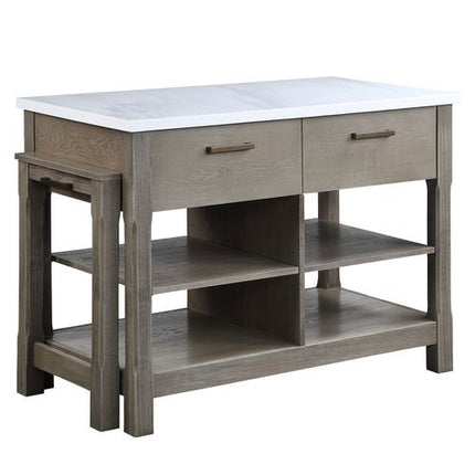 ACME DN00307 Feivel Counter Height Table  3