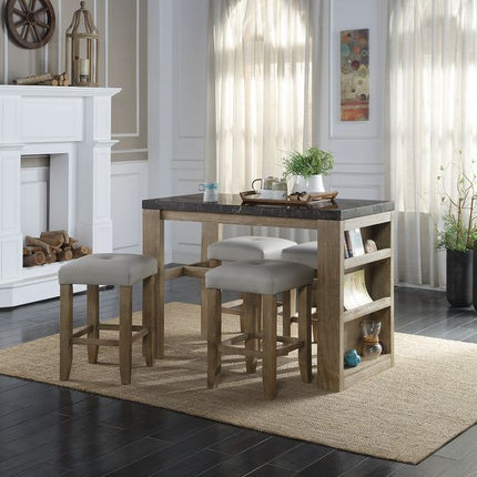 ACME DN00551 Charnell Counter Height Table  6