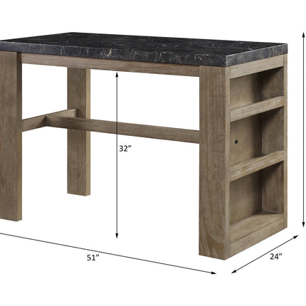 ACME DN00551 Charnell Counter Height Table  7
