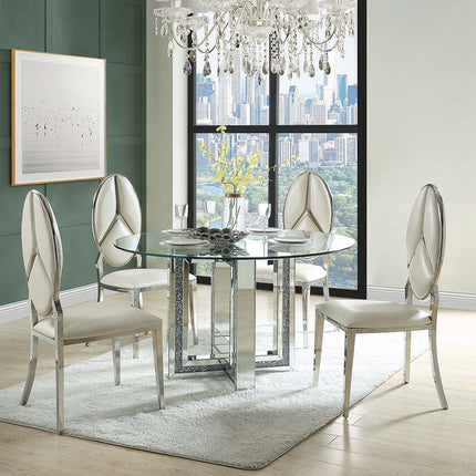 ACME DN00715 Noralie Dining Table  2