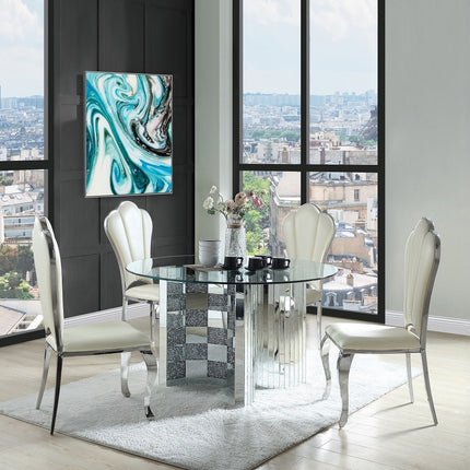 ACME DN00718 Noralie Dining Table  6