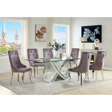 ACME DN00719 Noralie Dining Table  5