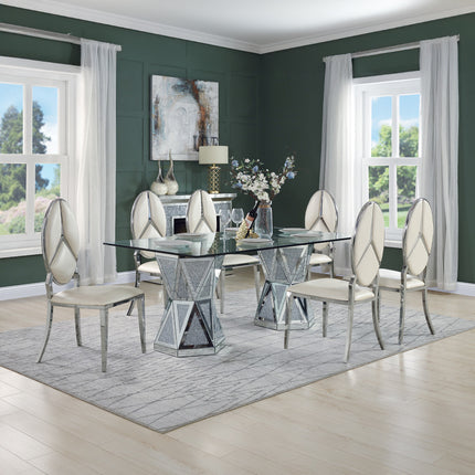 ACME DN00722 Noralie Dining Table  6