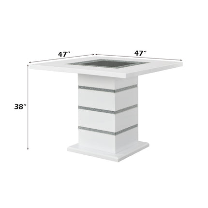 ACME DN00817 Elizaveta Counter Height Table  6