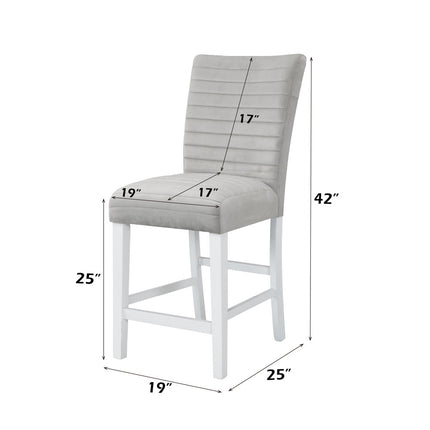 ACME DN00818 Elizaveta Counter Height Chair  8