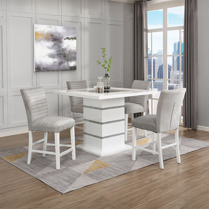 ACME DN00818 Elizaveta Counter Height Chair  7