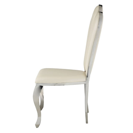 ACME DN00926 Cyrene Beige Side Chair  3