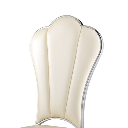 ACME DN00926 Cyrene Beige Side Chair  5