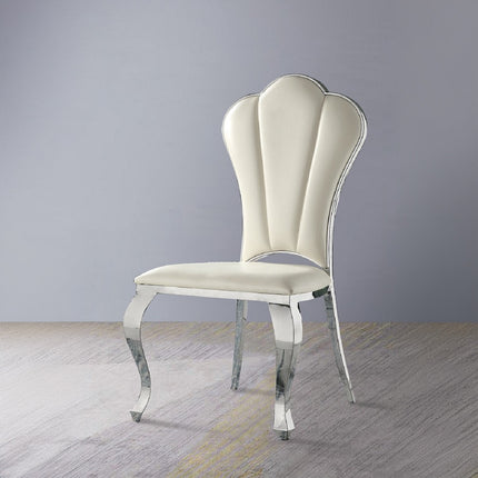 ACME DN00926 Cyrene Beige Side Chair  6