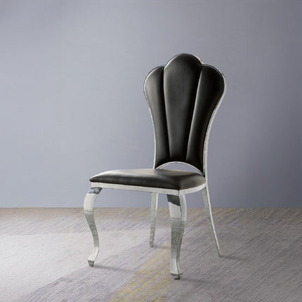 ACME DN00927 Cyrene Black Side Chair  6