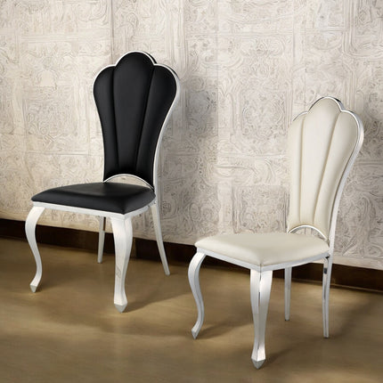 ACME DN00927 Cyrene Black Side Chair  7
