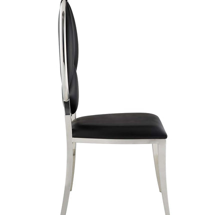 ACME DN00929 Cyrene Black Side Chair  3