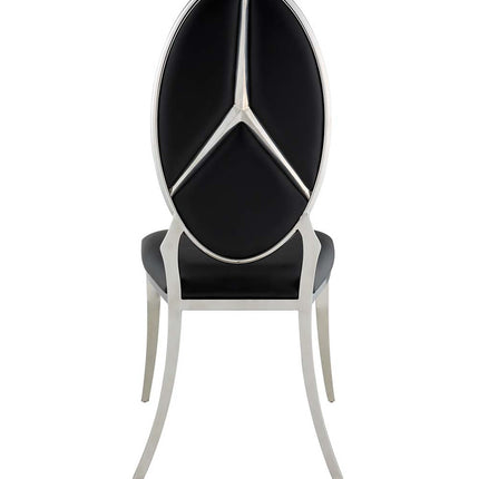 ACME DN00929 Cyrene Black Side Chair  4