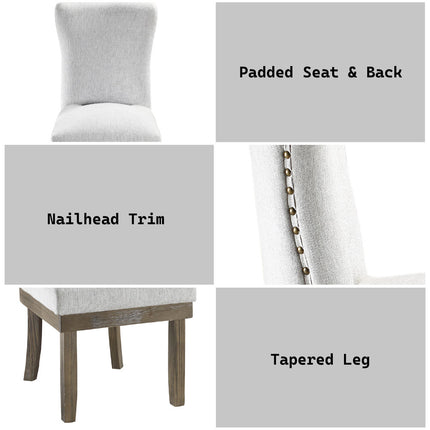 ACME DN00951 Landon Gray Side Chair  8