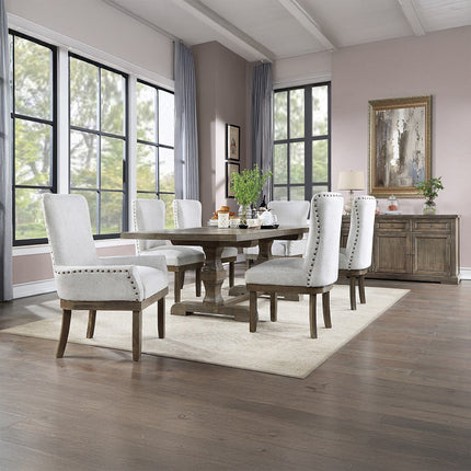 ACME DN00951 Landon Gray Side Chair  6
