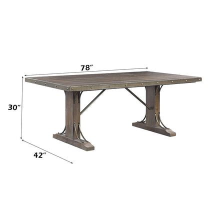 ACME DN00980 Raphaela Dining Table  4