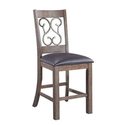 ACME DN00986 Raphaela Counter Height Chair - Set of 2