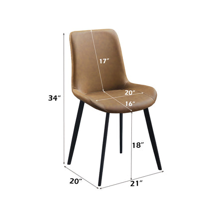 ACME DN01029 Abiram Side Chair - Set of 2  7