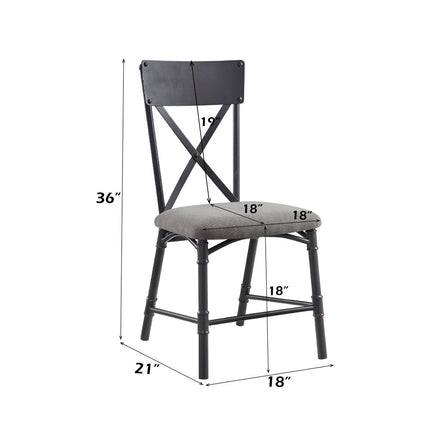 ACME DN01058 Edina Side Chair - Set of 2  7