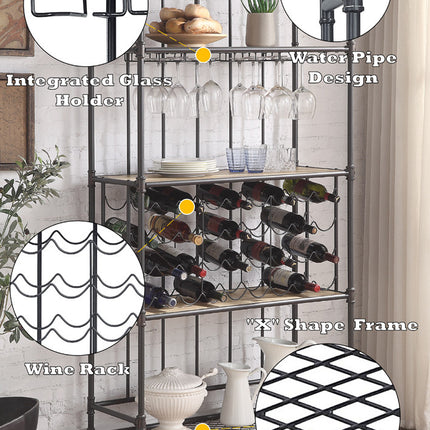 ACME DN01060 Edina Wine Shelf  4