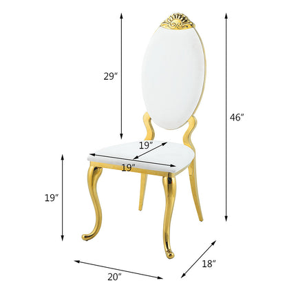 ACME DN01190 Fallon Side Chair - Set of 2  7