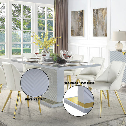 ACME DN01261 Gaines Dining Table  5