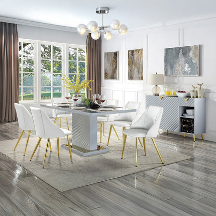 ACME DN01261 Gaines Dining Table  6